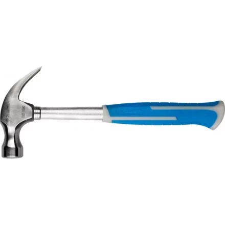 Молоток-гвоздодер ЗУБР цельнометаллический, с двухкомпонентной пластиковой рукояткой, 560г 20250-560_z01 купить в Нижневартовске
