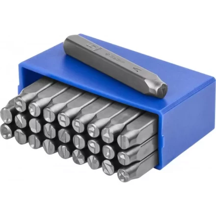 Клейма ЗУБР буквенные латинские, шрифт 6мм 21505-06_z01 купить в Нижневартовске