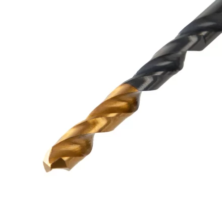 Сверло по металлу, 4,5 мм, HSS-Tin, Golden Tip, 10 шт. Denzel 717211 купить в Нижневартовске