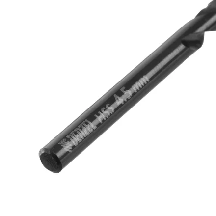 Сверло по металлу, 4,5 мм, HSS-Tin, Golden Tip, 10 шт. Denzel 717211 купить в Нижневартовске