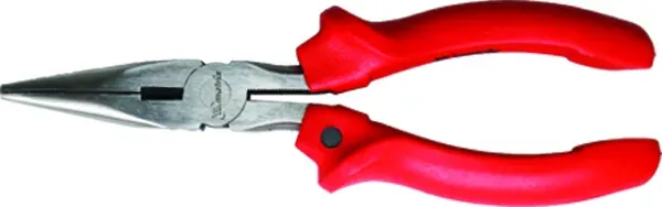 Длинногубцы Standard 200 мм прямые шлифованные пластмассовые рукоятки MATRIX 17154 купить в Нижневартовске