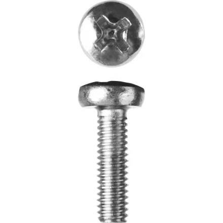 Винт ЗУБР "МАСТЕР" DIN 7985, класс прочности 4.8, оцинкованный, M4x10мм, 5кг 303150-04-010 купить в Нижневартовске