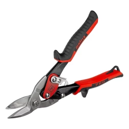 Ножницы по металлу Matrix, 250 мм, левый рез, сталь CRMO, двухкомпонентные рукоятки, PRO 78326