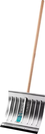 Лопата снеговая алюминиевая с деревянным черенком, 430мм, СИБИН 421857 421857 купить в Нижневартовске