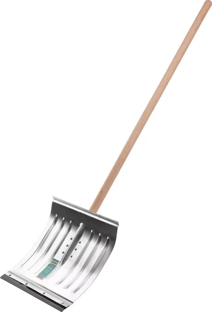 Лопата снеговая алюминиевая с деревянным черенком, 430мм, СИБИН 421857 421857 купить в Нижневартовске