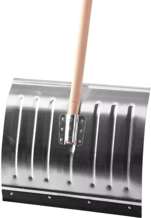 Лопата снеговая алюминиевая с деревянным черенком, 430мм, СИБИН 421857 421857 купить в Нижневартовске