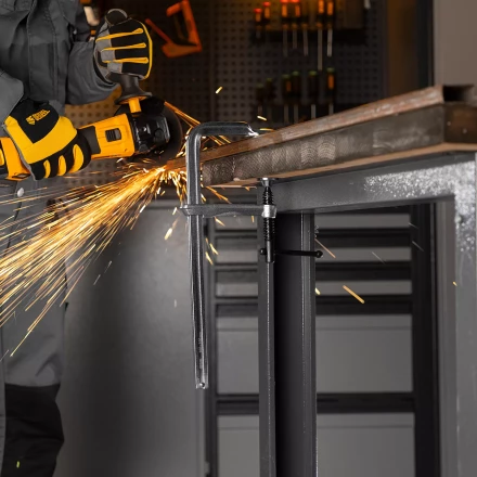 Струбцина F-образная Denzel 20477, 120x300мм, кованая купить в Нижневартовске