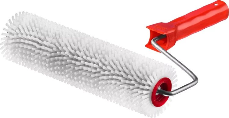 Валик игольчатый ЗУБР "МАСТЕР" для наливных полов в сборе, пластмассовые иглы 13мм, 72х240мм 03952-24 купить в Нижневартовске