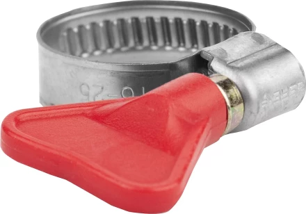 Хомуты ЗУБР "ЭКСПЕРТ" "Бабочка", нерж. сталь, накатная лента 9 мм, 12-20 мм, 200 шт 37835-12-20-200 купить в Нижневартовске