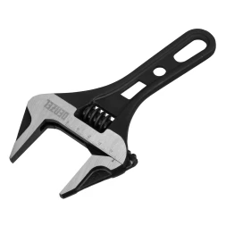 Ключ разводной 185 мм Denzel 15754, CrV, кованый, укороченная рукоятка