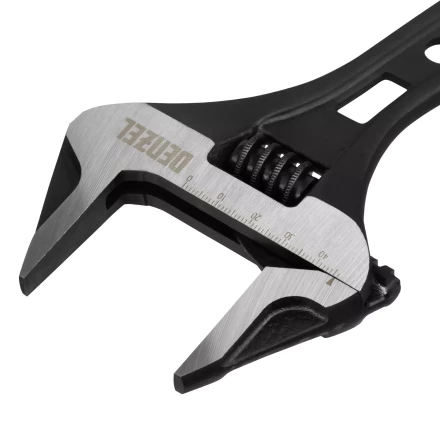 Ключ разводной 185 мм Denzel 15754, CrV, кованый, укороченная рукоятка купить в Нижневартовске