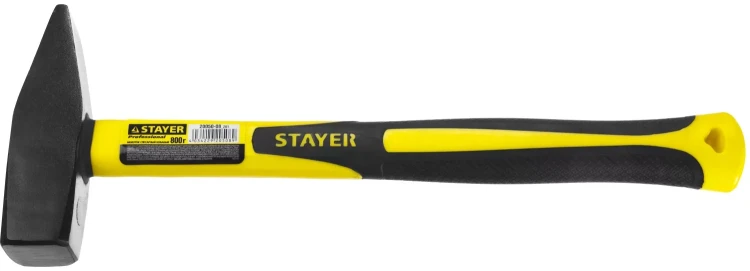 Молоток слесарный Fiberglass 800 г с фиберглассовой рукояткой, STAYER Professional 20050-08 20050-08_z01 купить в Нижневартовске