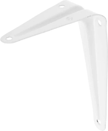 Уголок-кронштейн STAYER "MASTER", 100х75мм, белый 37400-1 купить в Нижневартовске