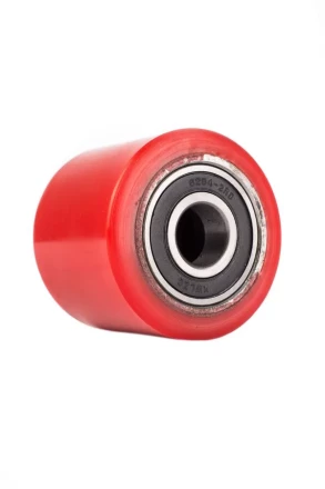 Колесо полиуретан 70х60 мм с подшипником для тележек гидравлических DB/BFC/DF-III 1000913 купить в Нижневартовске