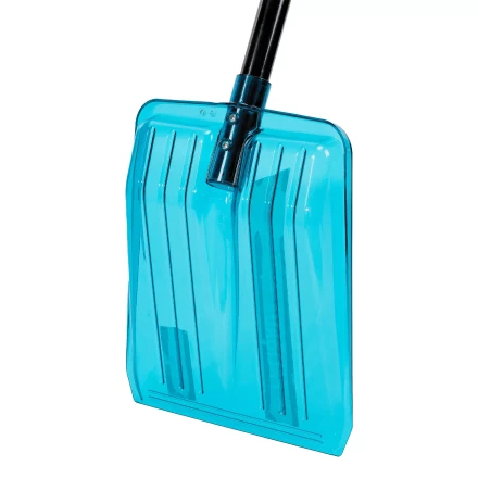 Лопата для уборки снега Palisad 61799, поликарбонат, 260х310х870 мм, стальной черенок, LUXE купить в Нижневартовске