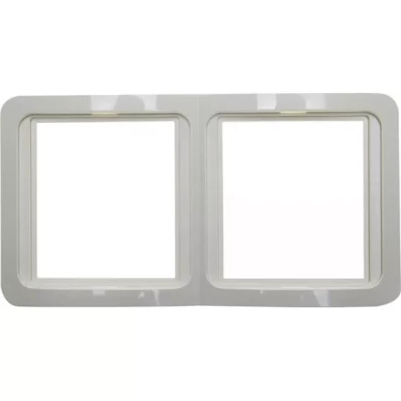 Панель СВЕТОЗАР "ГАММА" двойная вертикальная, цвет бежевый SV-54147-B купить в Нижневартовске