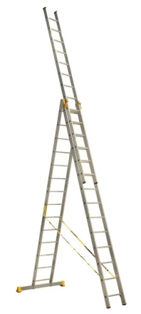 Лестница 3-х секционная алюминиевая 3*14 1013311 купить в Нижневартовске