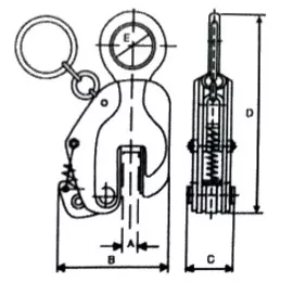 Захват для вертикального подъема листового металла тип DSQA-3.0 купить в Нижневартовске