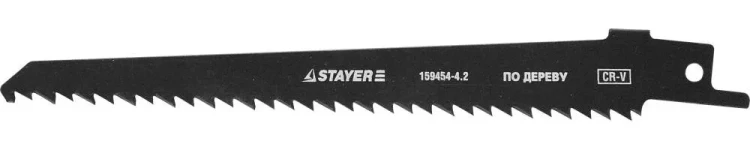Полотно STAYER "PROFI" S644D для сабел эл. ножовки Cr-V,быстр,чистый,прям и фигур рез по дереву,фанере,ДСП,пластику 159454-4.2 купить в Нижневартовске