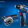ЗУБР КОМПАКТ #5, набор: дрель-шуруповерт + мини УШМ, BRUSHLESS, 12 В, 45 Н·м, 2 АКБ тип Т7 (4 и 2 А·ч), кейс, Профессионал (DB-121-42AB) купить в Нижневартовске