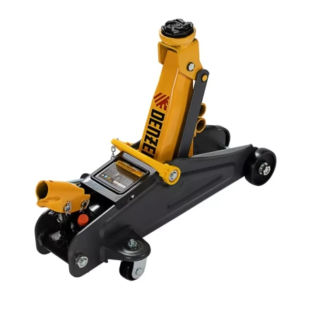 Домкрат гидравлический подкатной с фиксатором, 2 т, 130-330 мм Denzel 51153 купить в Нижневартовске