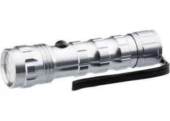 Фонарик светодиодный, алюминиевый корпус, влагозащищённый, 12 Led, 3хААА, Stern 90501 купить в Нижневартовске