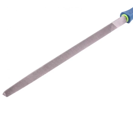 Напильник 300 мм трехгранный двухкомпонентная рукоятка №2 Сибртех 16031 купить в Нижневартовске