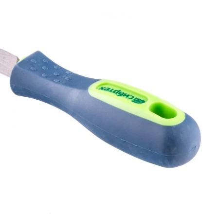 Напильник 300 мм трехгранный двухкомпонентная рукоятка №2 Сибртех 16031 купить в Нижневартовске