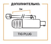 Горелка TIG 17V 140A(35%) M12x1, 4m вентильная (без силового разъема) SH4401-00 Ref.	 Aurora купить в Нижневартовске