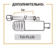 Горелка TIG 17V 140A(35%) M12x1, 4m вентильная (без силового разъема) SH4401-00 Ref.	 Aurora купить в Нижневартовске
