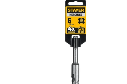 STAYER HERCULES-4Х 6x110 мм, SDS-plus бур (29290-110-06) купить в Нижневартовске
