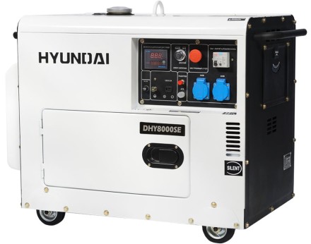 Дизельный генератор Hyundai DHY 8000SE купить в Нижневартовске