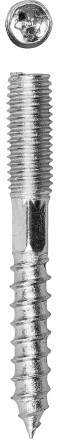 ЗУБР. Шпилька сантехническая, шестигранник, Torx 25, оцинкованная, М8x80мм, 4шт 37870-08-080-4 купить в Нижневартовске