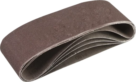 Лента шлифовальная бесконечная ЗУБР "СТАНДАРТ" на тканевой основе, для ЛШМ, P180, 75х533мм, 5 шт 35342-180 купить в Нижневартовске
