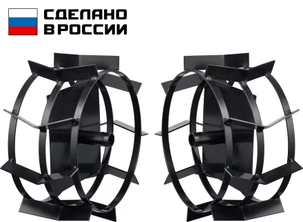 ЗУБР ГР-2, 430х200 мм, 2 шт., грунтозацепы для мотоблоков (707105-2) купить в Нижневартовске