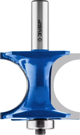 ЗУБР 54 x 51 мм, радиус 12.7 мм, фреза полустержневая с подшипником, Профессионал (28722-54) купить в Нижневартовске