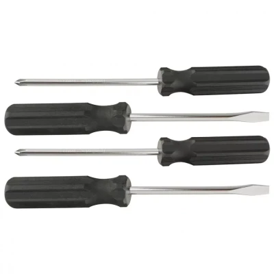 Набор отверток 4шт(SL5x100,6x100 PH1x100,2x100) углеродистая сталь пластиковая  рукоятка  SPARTA 13220