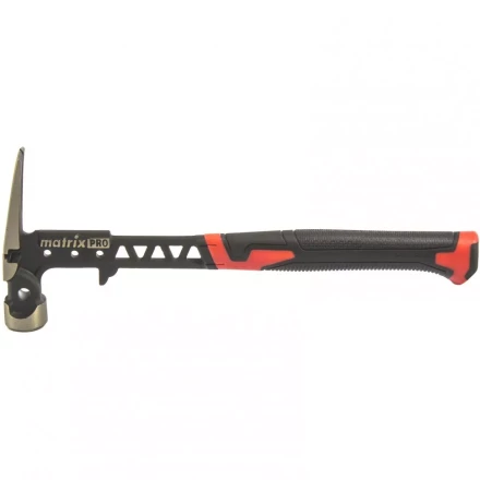 Молоток строительный 450 г цельнокованый боек с магнитом MATRIX 10467 купить в Нижневартовске
