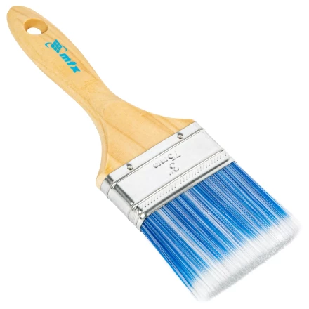 Кисть плоская "Евро" 3", искусственная щетина, деревянная ручка MTX 83073 купить в Нижневартовске