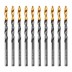 Сверло по металлу, 4,8 мм, HSS-Tin, Golden Tip, 10 шт. Denzel 717212 купить в Нижневартовске