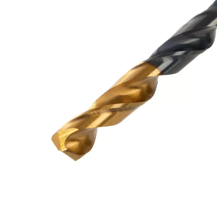 Сверло по металлу, 4,8 мм, HSS-Tin, Golden Tip, 10 шт. Denzel 717212 купить в Нижневартовске