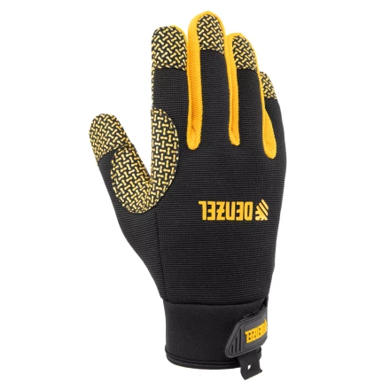 Перчатки универсальные,силиконовое нанесение, размер 9// Denzel 67999 купить в Нижневартовске