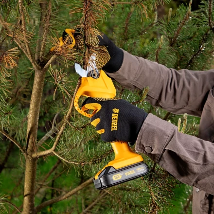 Перчатки универсальные,силиконовое нанесение, размер 9// Denzel 67999 купить в Нижневартовске