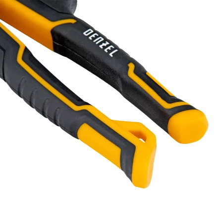 Ножницы по металлу Denzel 78371, 270 мм, прямой и правый рез, сталь-СrMo, трехкомпонентные рукоятки купить в Нижневартовске