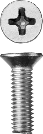 Винт ЗУБР "МАСТЕР" DIN 965, класс прочности 4.8, оцинкованный, M6x20мм, 5кг 303110-06-020 купить в Нижневартовске