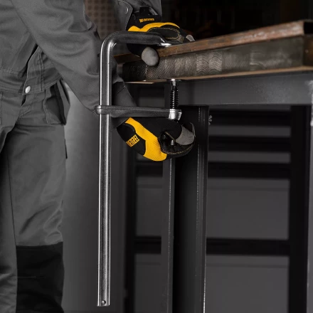 Струбцина F-образная Denzel 20478, 120x400мм, кованая купить в Нижневартовске