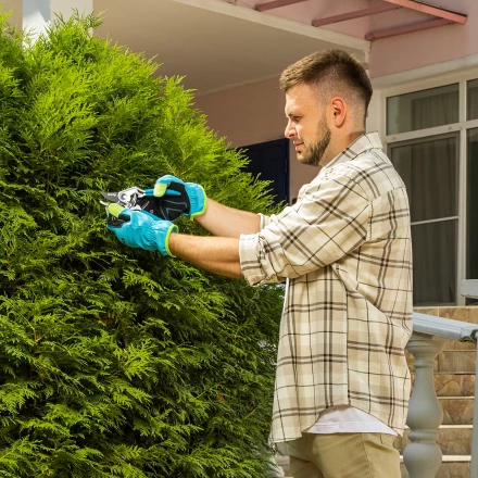 Секатор прямого реза Palisad, 205 мм, алюминиевые рукоятки в ПВХ-оболочке, Luxe 60463 купить в Нижневартовске