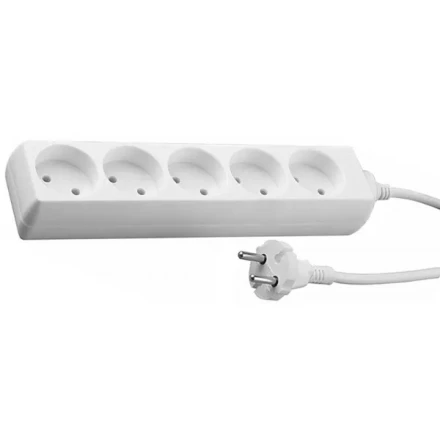 Удлинитель СВЕТОЗАР электрический, 5 гнезд, 3м SV-55050-3 купить в Нижневартовске