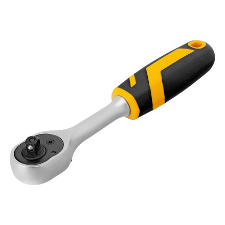 Ключ-трещотка 1/4&quot;  Denzel 14031, 90 зубьев, с быстрым сбросом, CrV купить в Нижневартовске