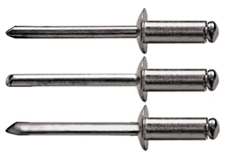 Заклепки 3,2 х 8 мм 50 шт MATRIX 40620 купить в Нижневартовске